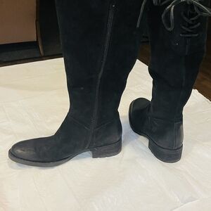 Elegant Black Over the Knee Boots